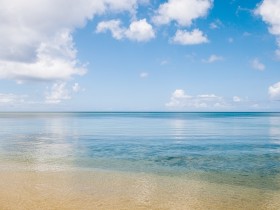 綺麗な海水浴所