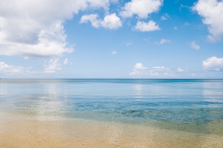 綺麗な海水浴所